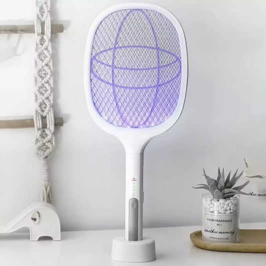 2 in 1 Electric Fly Swatter & Mosquito Lamp